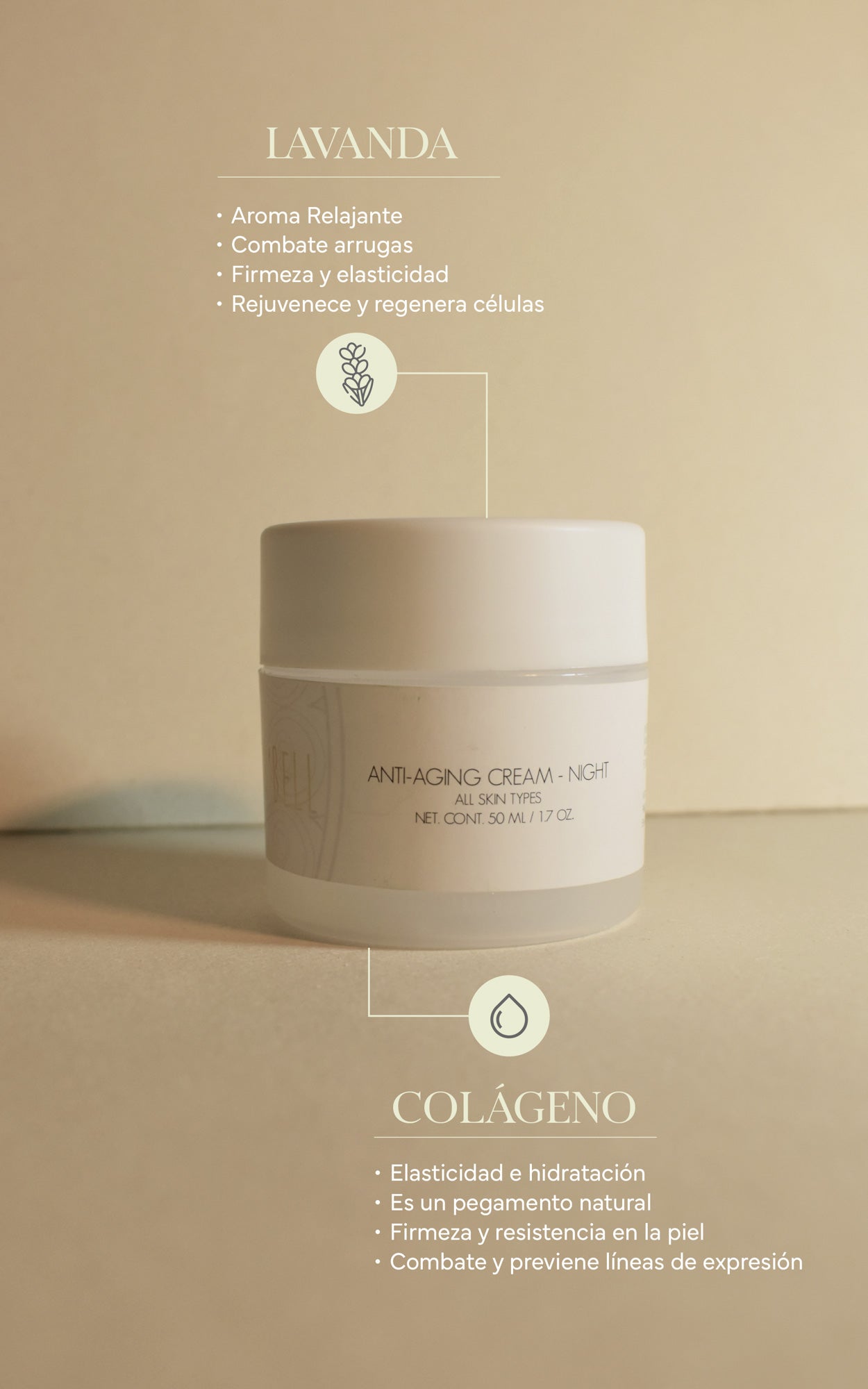 Or´Bell | Crema Facial Antienvejecimiento