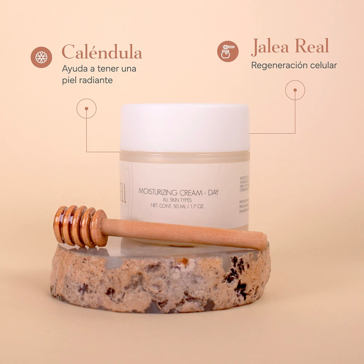 Or’ Bell | Crema Facial Nutritiva con Jalea Real